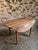 Antique French Round Walnut Drop-Leaf Dining Table, 1890s For Sale - Image 10 of 16