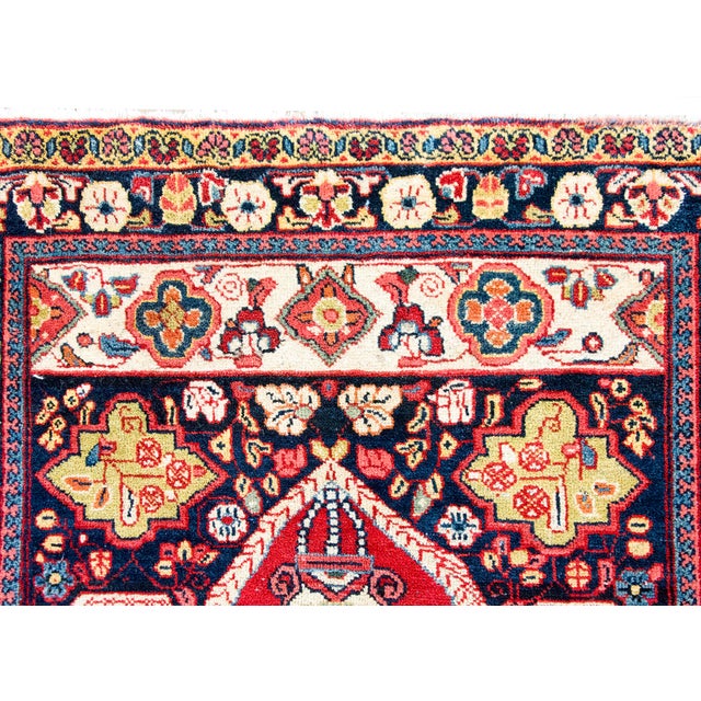 Mid 20th Century Persian Meshkabad Rug For Sale - Image 9 of 13