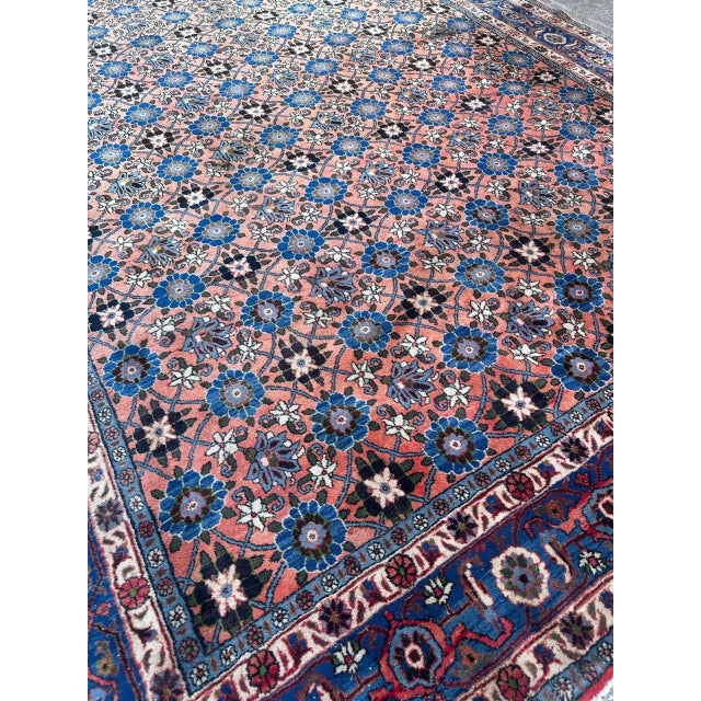 Large Vintage Fine Varamin Rug, 1970s For Sale - Image 9 of 18