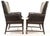 Late 20th Century Pair, Hand-Carved Romweber Leather Chairs Made in the Usa For Sale - Image 5 of 10
