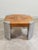 Very attractive coffee table, top is made out of olive ash burl wood Beautiful blond color that makes a nice contrast with...