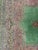 Vintage Persian Kerman Hand-Knotted Wool Rug in Green and Rose For Sale - Image 9 of 12