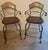 These stools are sought after for the contemporary and traditional designs. They swivel and are in excellent shape! it no...