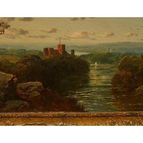 Victorian Artist, English Landscapes, 1880s, Oil Paintings, Set of 2 For Sale - Image 14 of 18