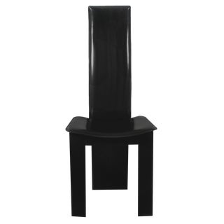 High Back Saddle Leather Chair by Pietro Costantini, Set of 6 For Sale
