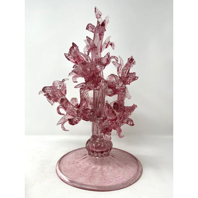 Antique Murano Glass Tree For Sale - Image 4 of 6