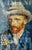 Original Vincent van Gogh immersive exhibition (June 2021, New York City ) poster featuring the artist’s iconic self-...