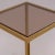 Table in Brass and Smoked Glass, 1960s For Sale - Image 4 of 8