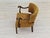 Scandinavian Ash Armchair with Green Upholstery, 1930s For Sale - Image 10 of 18