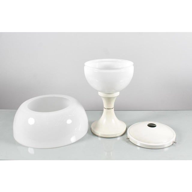 Home Table Lamp in Glass, Metal and Acrylic Glass attributed to Gaetano Sciolari for Valenti Luce, 1968 For Sale - Image 17 of 18