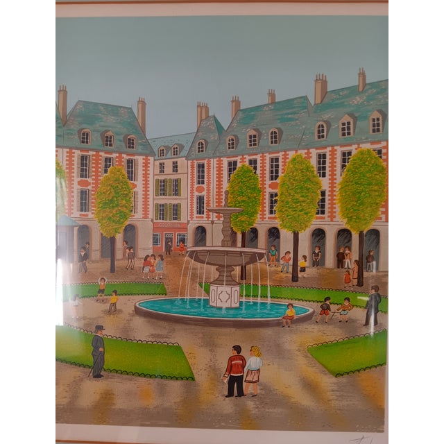 1980s Pair of Fanch Ledan Signed, Numbered Lithographs For Sale - Image 4 of 12