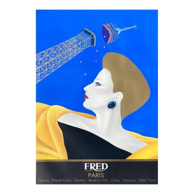 1984 Razzia Paris Jewelry Poster For Sale