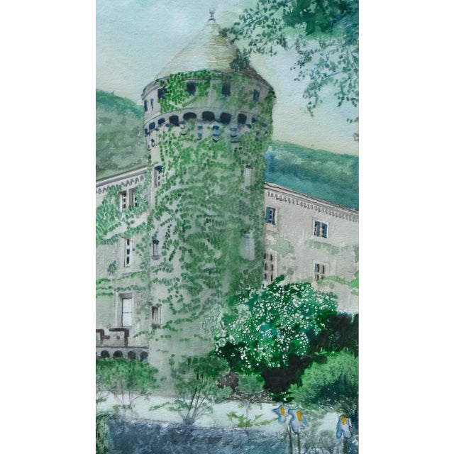 American Prague Villa Landscape by James Russell Williams For Sale - Image 3 of 4