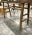 Antique Primitive Wood Mortise Workbench Console Table For Sale In Los Angeles - Image 6 of 6