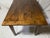 Brown Dark Walnut Tavern or Farm Table For Sale - Image 8 of 9