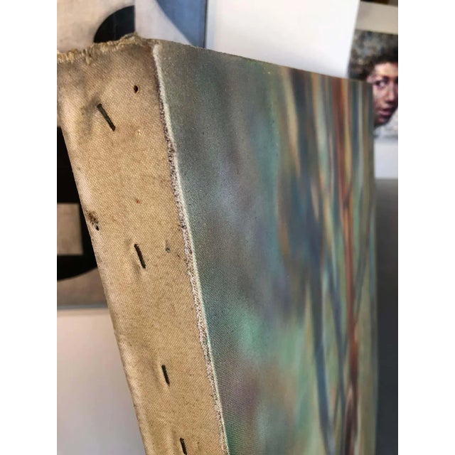 Large Vintage Airbrush Painting Titled: “Goodbye Arnie” Creator : Wayne Timm (1937, American) Creation Year : 1968...