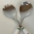 English Vintage Portmeirion Botanical Garden Salad Utensil Fork and Spoon - 2 Piece Set For Sale - Image 3 of 9