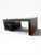 Modern Currey & Company Modern Black Lacquer Coffee Table With Greek Key Gold Trim For Sale - Image 3 of 16