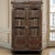 A refined 19th century French Louis XVI bookcase crafted in acajou moucheté mahogany, one of the most prized and rare...