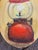 This one-of-a-kind rustic wall sculpture combines an original folk art painting of a classic red kerosene lantern with an...
