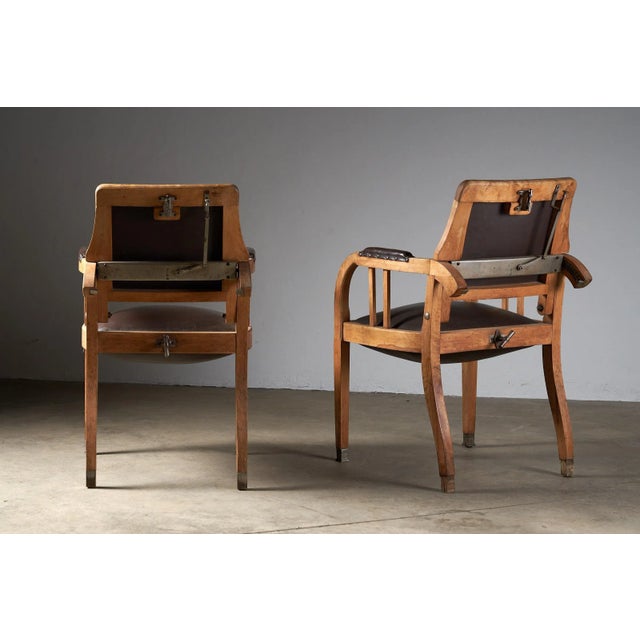 Antique Hair Dresser Chair, Berlin For Sale - Image 3 of 10