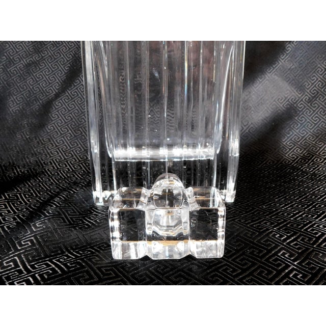 1960s 1960s Unmarked Heavy Crystal Liquor Decanter For Sale - Image 5 of 7