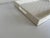 Modern Made Goods Modern White Faux Silk Large Mundrick Tray For Sale - Image 3 of 5