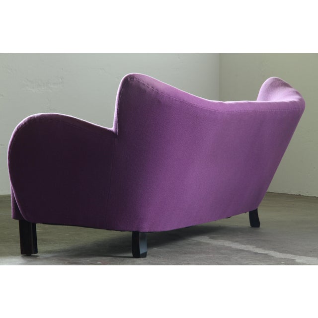 Danish Club Sofa by Fritz Hansen & Flemming Lassen, 1930s For Sale - Image 6 of 18