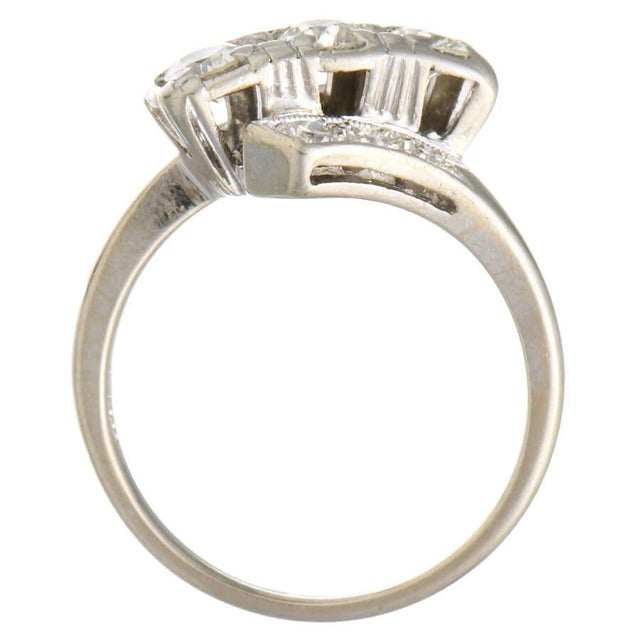 14kkw Old European Diamond (0.60) Ring, size 5.75 For Sale - Image 4 of 5