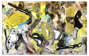 Maria Esmar, Beyond Borders, Acrylic