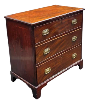 Antique 19th Century English Mahogany Chest of Drawers