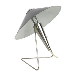 Large Metal Table Light by Helena Frantova for Okolo, 1960s For Sale