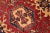 Red Rustic Super Kazak Red/Gold Wool Rug - 9'9'' X 13'3'' For Sale - Image 8 of 8