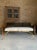 Arteriors Brass Bench Reupholstered in Blush Linen For Sale - Image 12 of 16