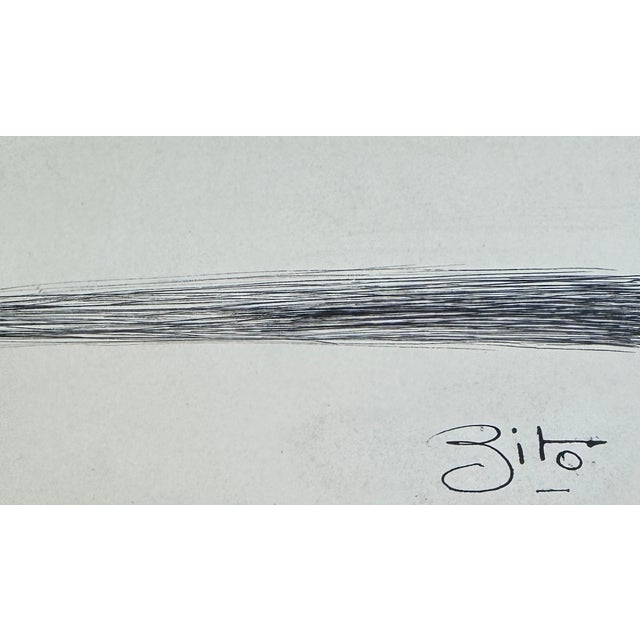 Original Illustration, Cat and Dog Artwork, Framed, Vincenzo Zito, 1950s For Sale In New York - Image 6 of 7