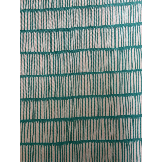 Crochet Linen Fabric by Christopher Farr Cloth 1 1/2 Yards for Brochier Soieries For Sale - Image 4 of 6