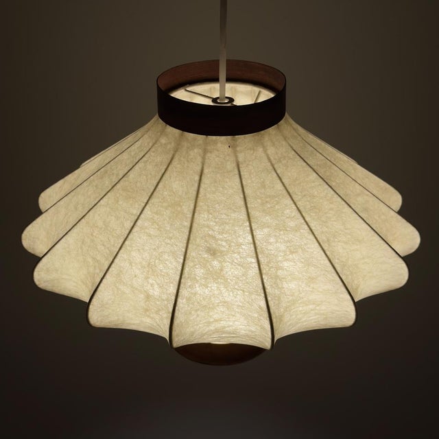 Mid-Century Modern Cocoon Pendant Lamp by Achille Castiglioni, 1960s For Sale - Image 14 of 18