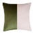 Double Optical Green Cushion Cover by Lorenza Briola for LO DECOR For Sale