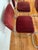 Vintage Burgundy Ribbed Velvet Chrome Cantilever Dining Chairs, Set of 4 For Sale - Image 9 of 9