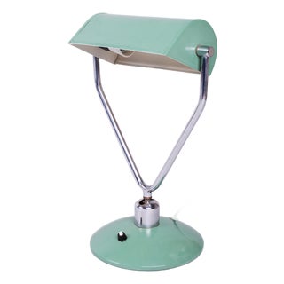 Mid-Century Table Lamp in Chrome-Plated Steel from NAPAKO, Czech, 1950s For Sale