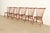 L. & J. G. Stickley American Colonial Solid Cherry Wood Spindle Back Windsor Dining Chairs, Set of Six For Sale - Image 15 of 15