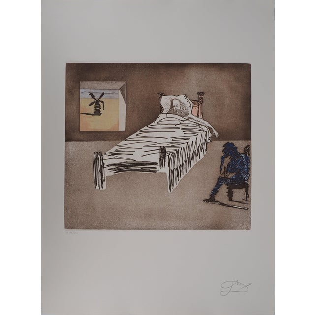 Salvador Dali, Don Quixote, The Legacy, Original Engraving For Sale - Image 5 of 5