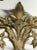 Vintage Mid Century Decorative Brass Sconces Pair of 2 For Sale In West Palm - Image 6 of 9
