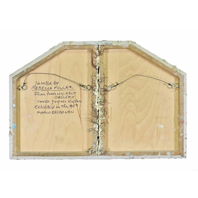 Rebecca Miller, Composition, Mixed Media, 1990s For Sale - Image 4 of 5