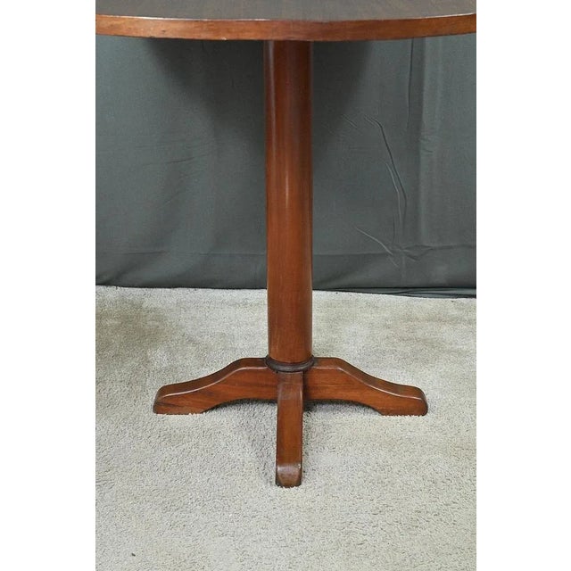 Brown Mahogany Gueridon Table, Early 20th Century For Sale - Image 8 of 16