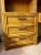 Late 20th Century Lea Industries Chinoiserie Faux Bamboo 6 Piece Modular Corner Desk Cabinet Hutch & Chair Set For Sale In Washington DC - Image 6 of 13
