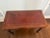 Vintage Regency-Style Figured Yew & Tooled Leather Writing Desk For Sale In New York - Image 6 of 10