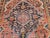 Late 19th Century Vintage Persian Farahan Sarouk Rug, Handwoven Floral Pattern, Rust Red & Blue, 5’ X 7’ For Sale - Image 5 of 10