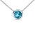 Imbued with captivating radiance, this exquisite pendant necklace combines the timeless allure of .925 sterling silver...