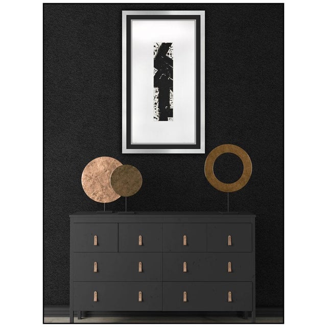 Message us to inquire about custom framing options! (Included for free with every purchase) The artwork here, "Totem...